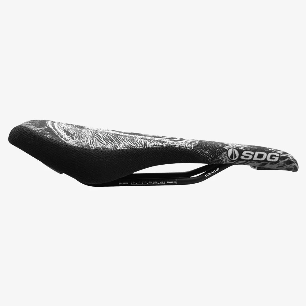 Selle SDG OSO RADAR MTN Rails Lux-Alloy Schwarz/Weiß