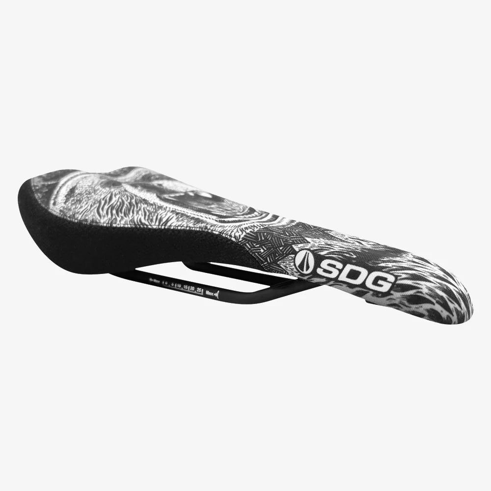 Selle SDG OSO RADAR MTN Rails Lux-Alloy Schwarz/Weiß