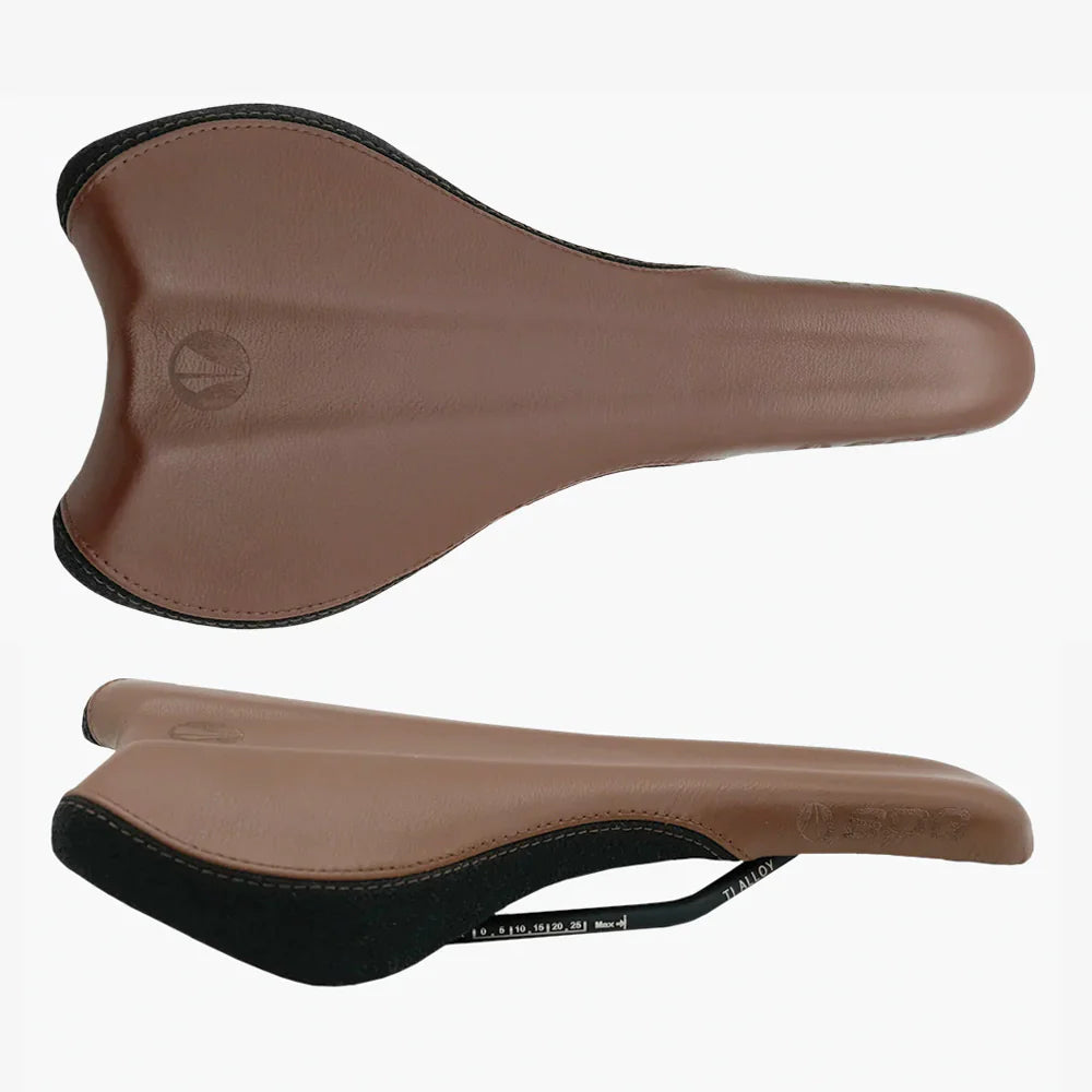 Selle SDG RADAR MTN Rails Titane-Alu Braun/Schwarz