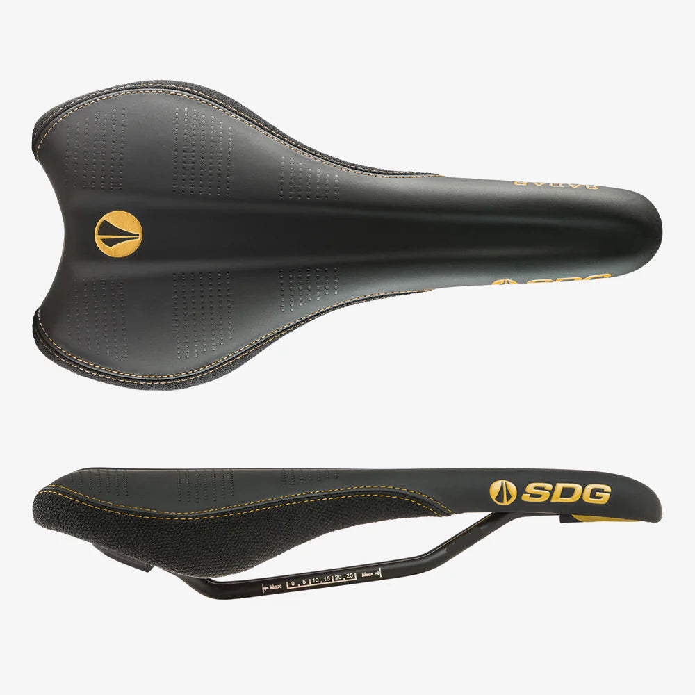 Sattel SDG RADAR MTN Rails Cr-Mo Schwarz/Gold