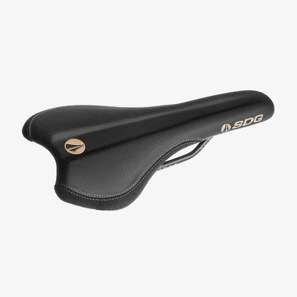 Selle SDG RADAR MTN Rails Titane-Alu Schwarz/Creme