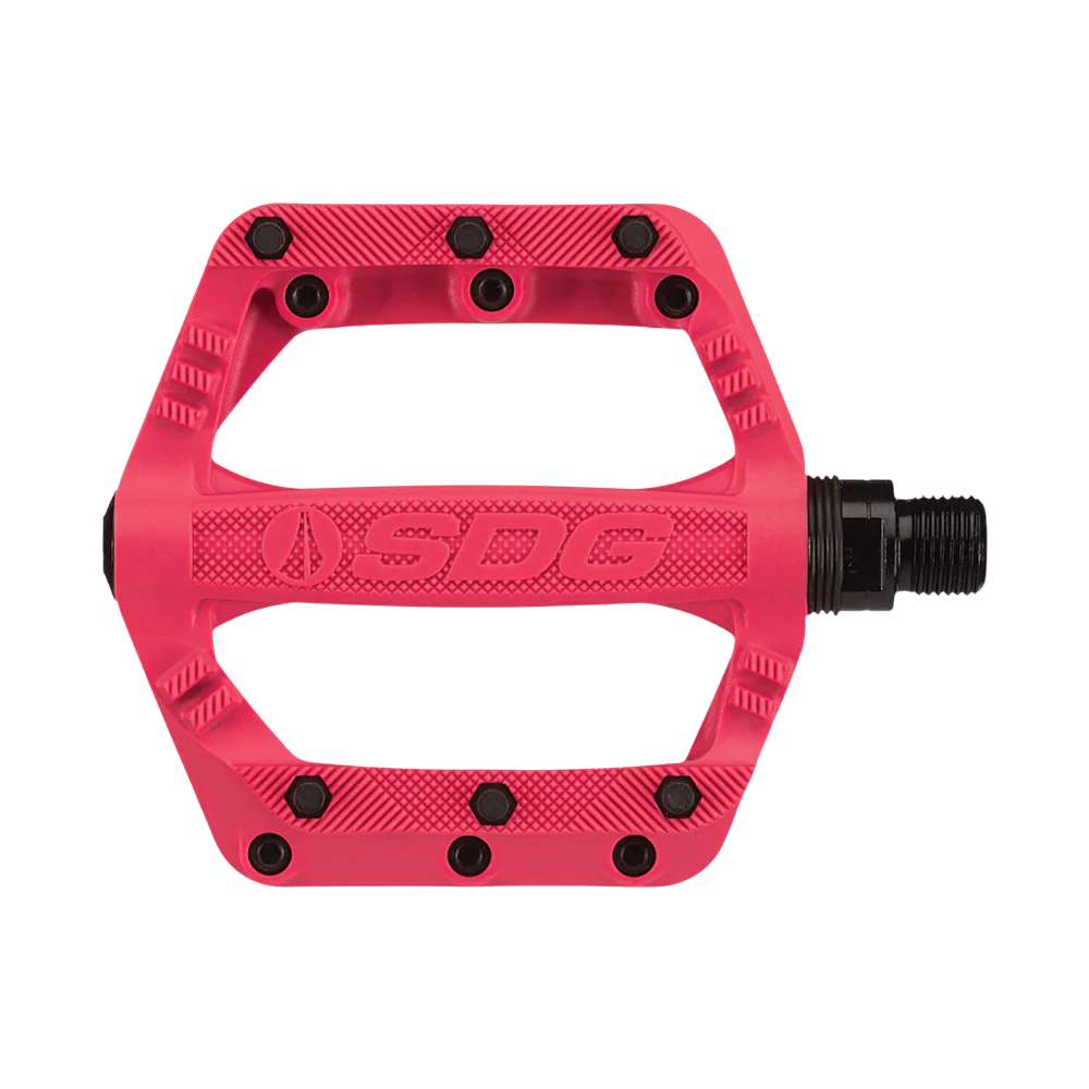 Flat Pedals SDG SLATER Junior Rot
