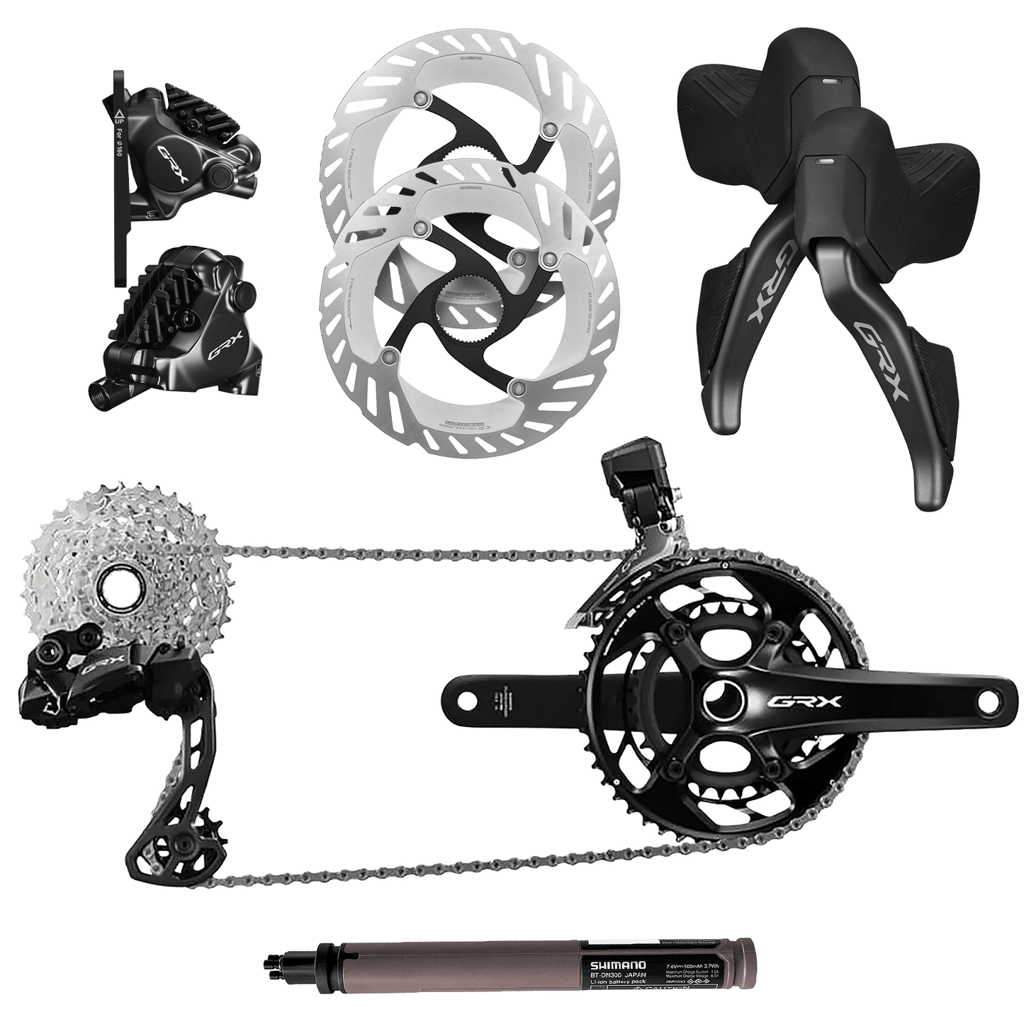 Gruppe SHIMANO GRX RX825 Di2 12-fach