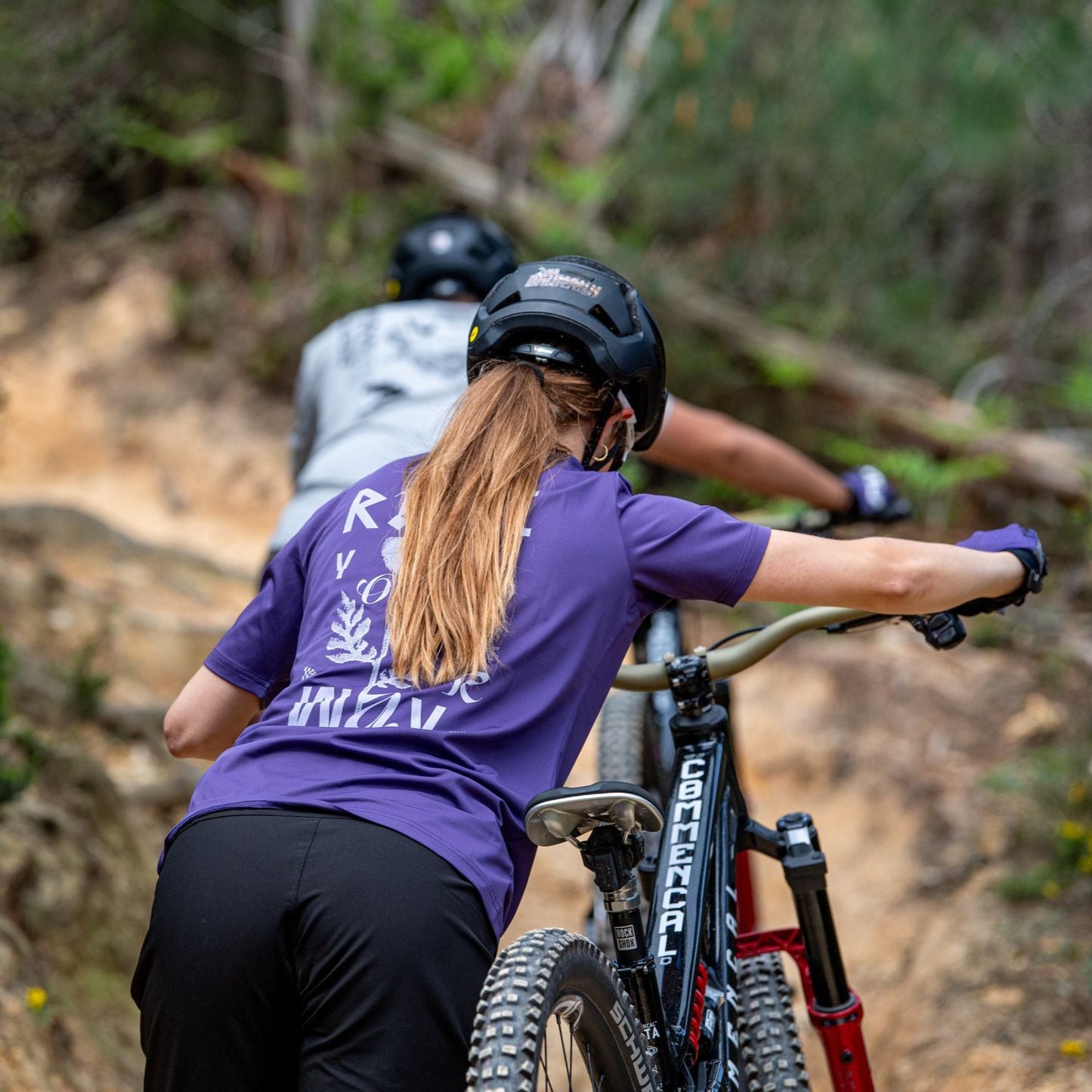 NORTHWAVE XTRAIL 2 Damen Trikot Kurzarm Violett