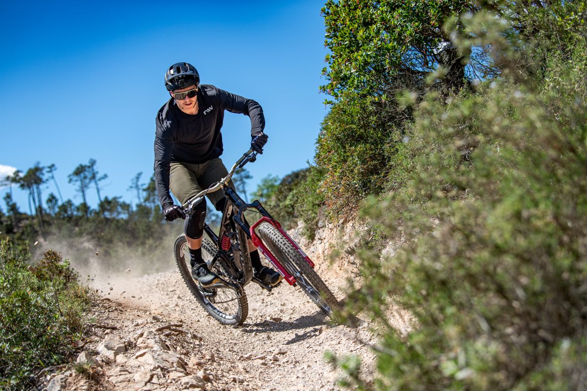 NORTHWAVE XTRAIL Trikot Langarm Schwarz
