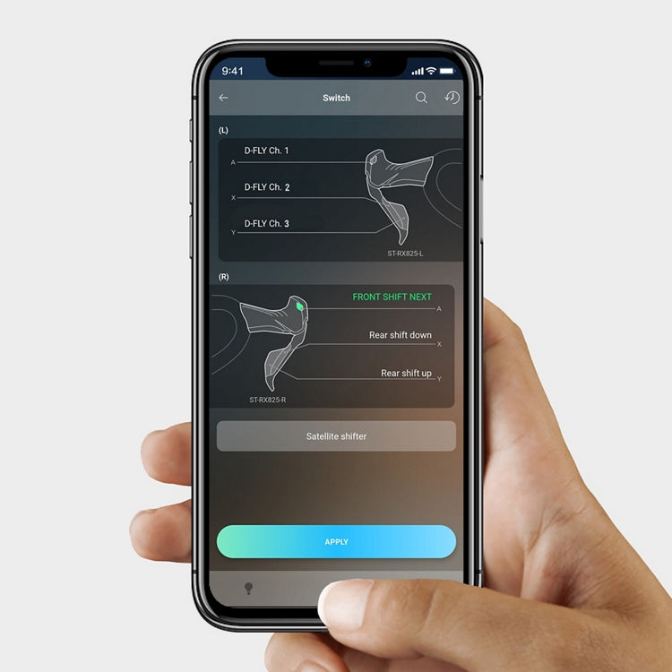 Hebel rechts und Bremssattel hinten SHIMANO GRX RX825 12V