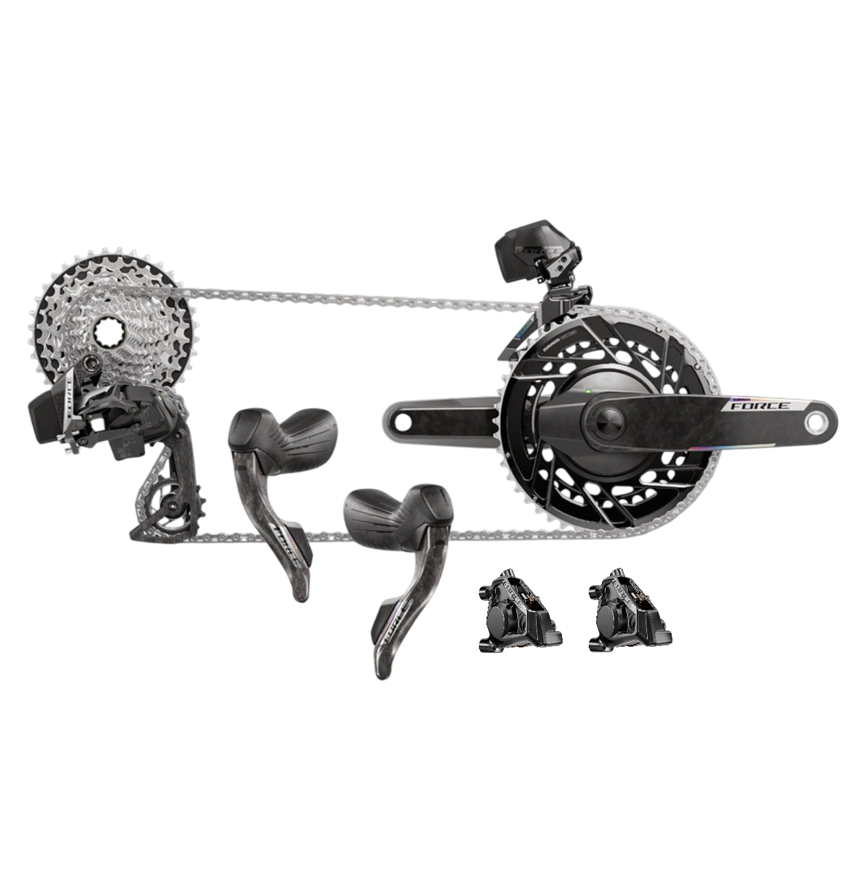 sram gruppe rennrad Gruppe SRAM FORCE AXS E1 2x12V – Probikeshop