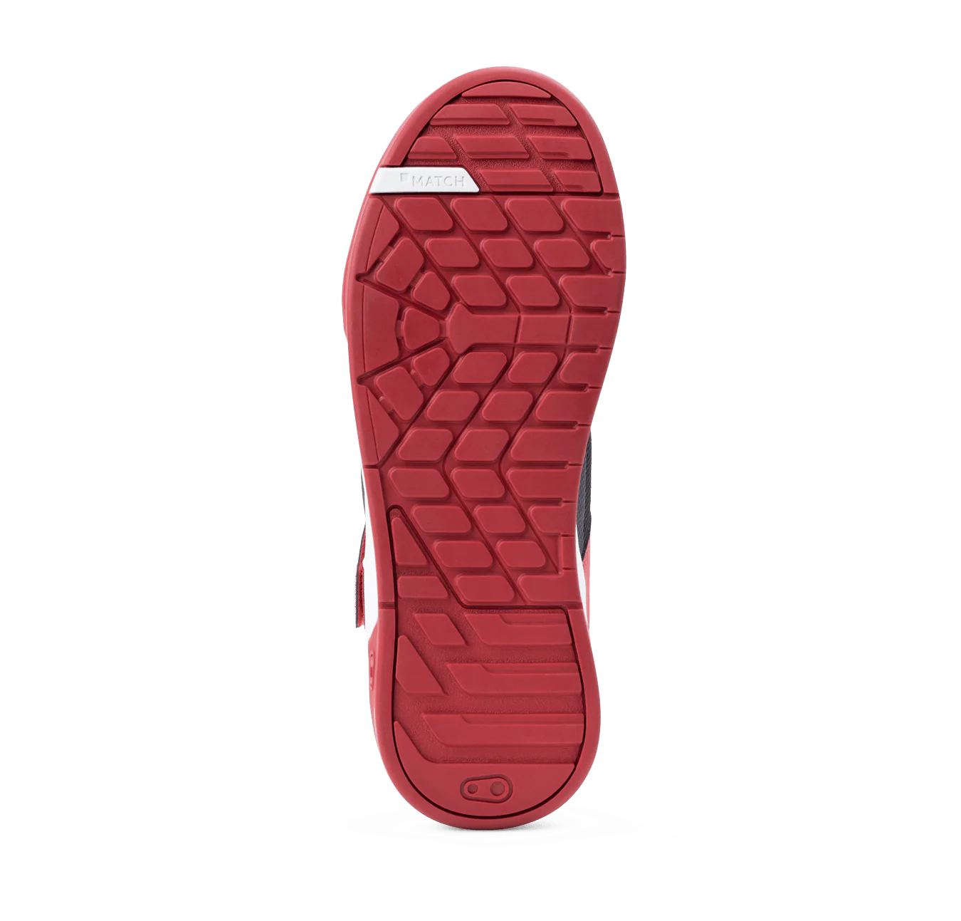 CRANKBROTHERS STAMP SPEED LACE FLAT MTB-Schuhe Schwarz/Rot/Weiß