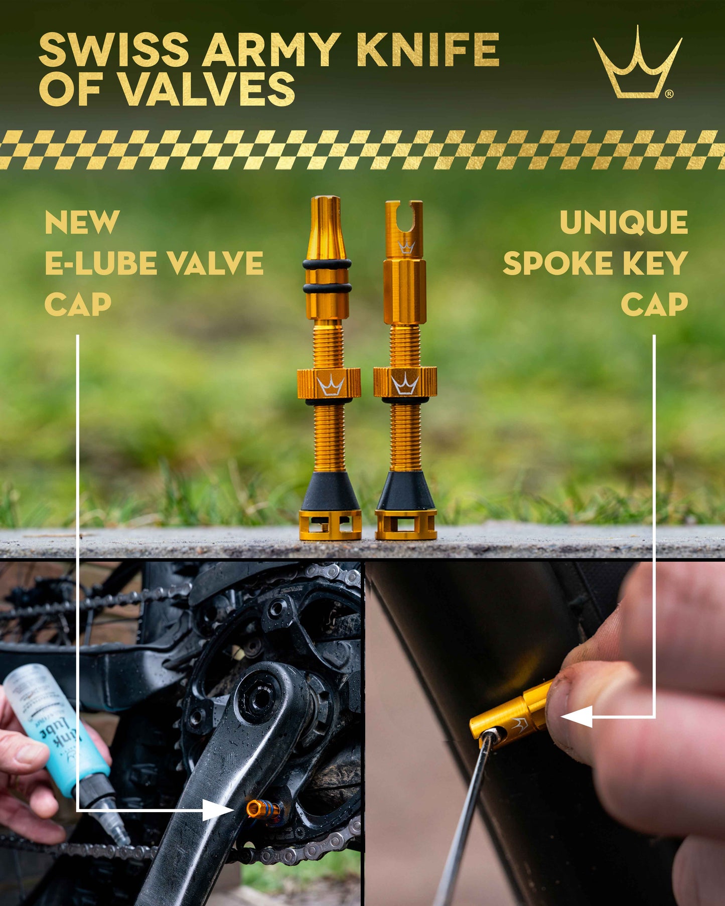 PEATY'S HOLESHOT FAST FLOW Öl Ventilstopfen und Muttern Kit