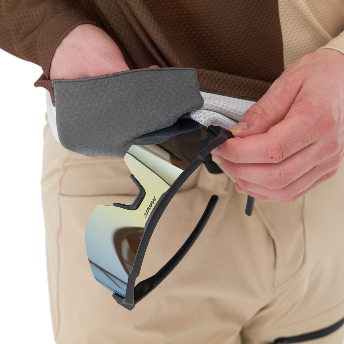 MAVIC DEEMAX ENDURO Trikot Langarm Schwarz/Blau