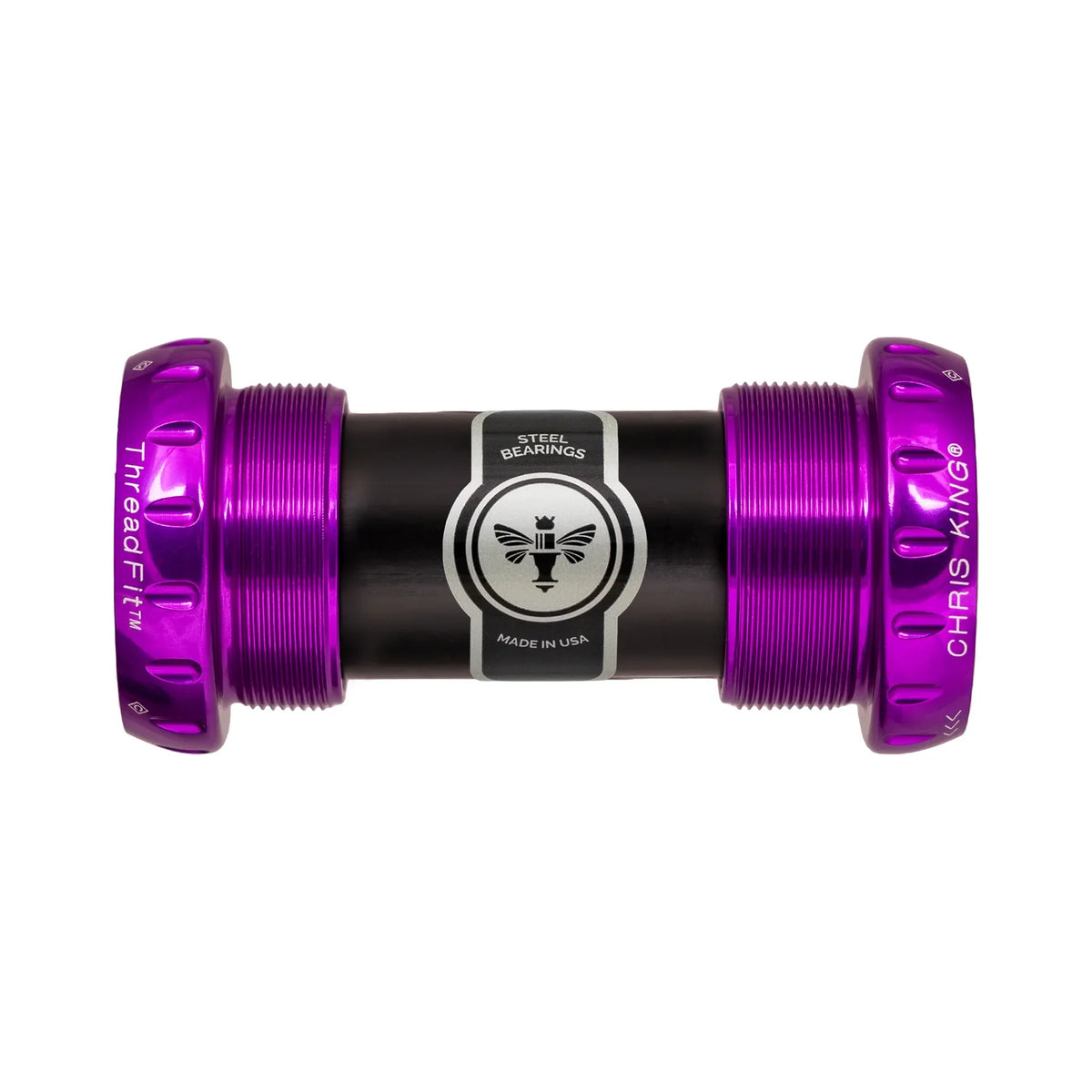 Tretlager CHRIS KING ThreadFit 24 68/73mm Violett