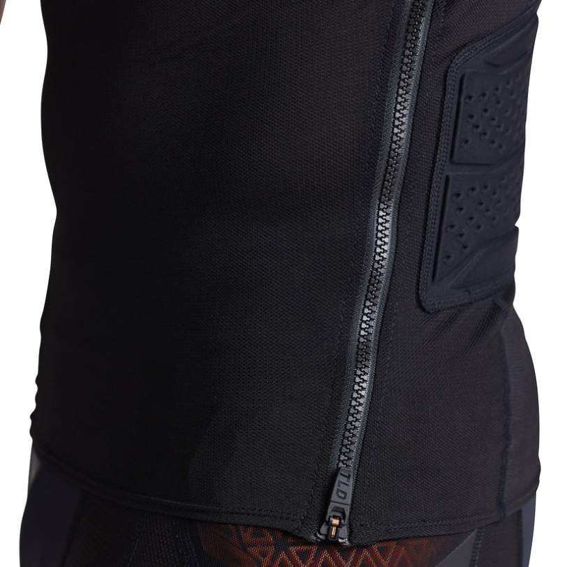 TROY LEE DESIGNS STAGE GHOST D3O Schutz T-Shirt Kurzarm Schwarz