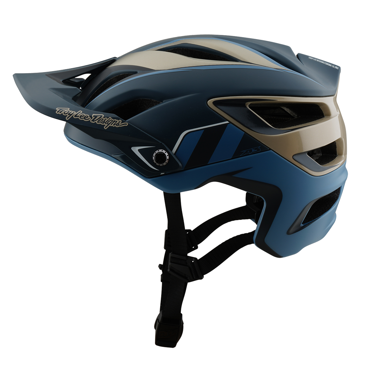 MTB-Helm Troy Lee Designs A3 MIPS Grau/Blau