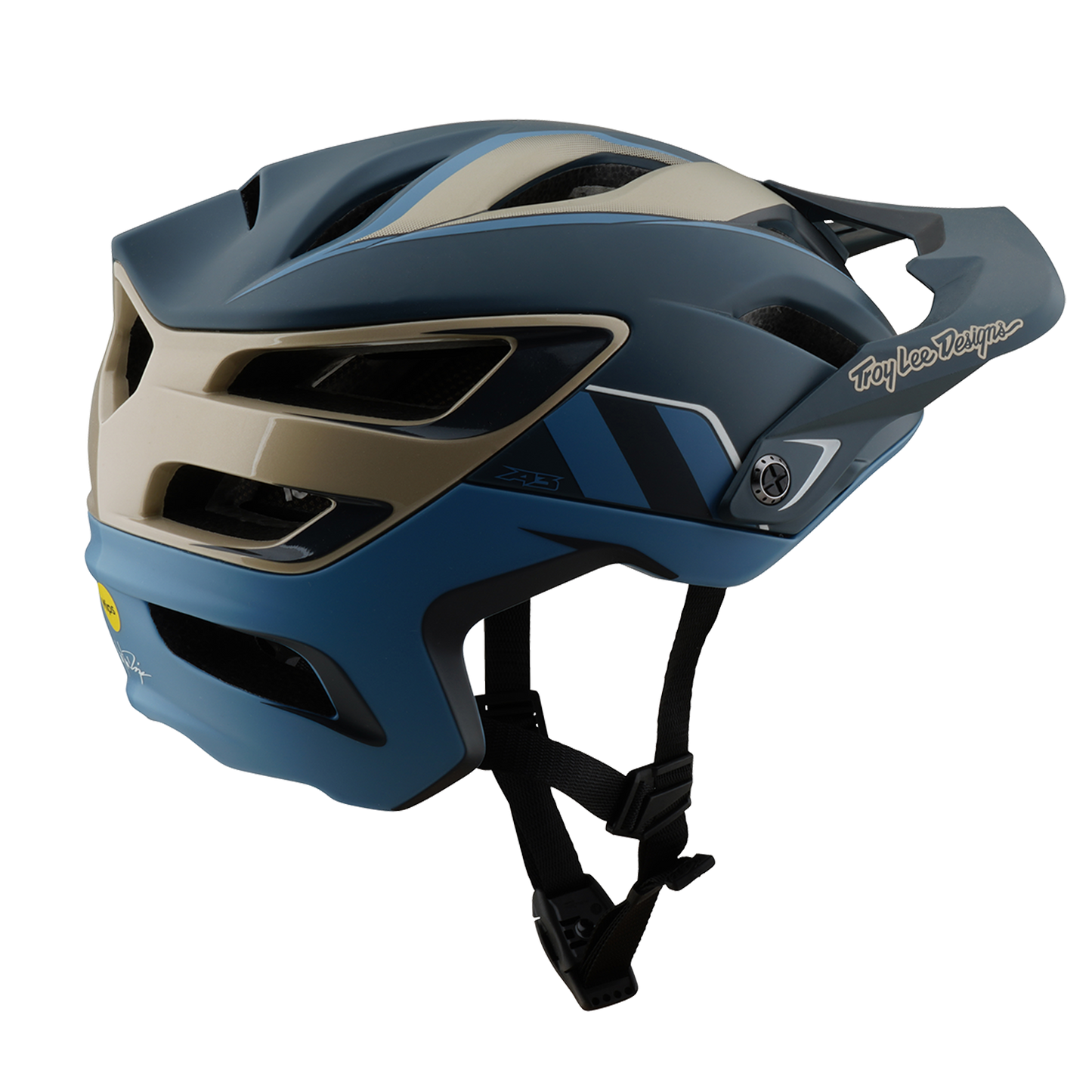 MTB-Helm Troy Lee Designs A3 MIPS Grau/Blau