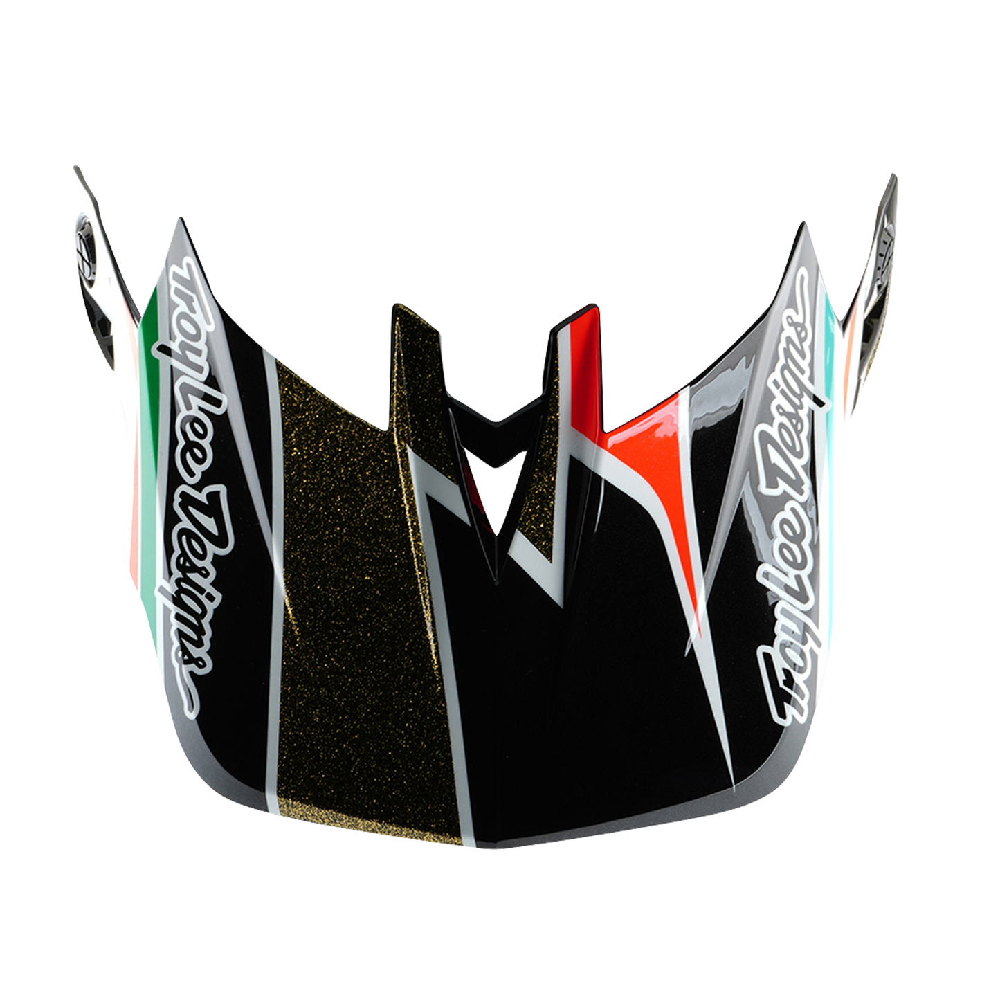 Mountainbike-Helm Troy Lee Designs D4 CARBON MIPS FRAMES Schwarz/Gold