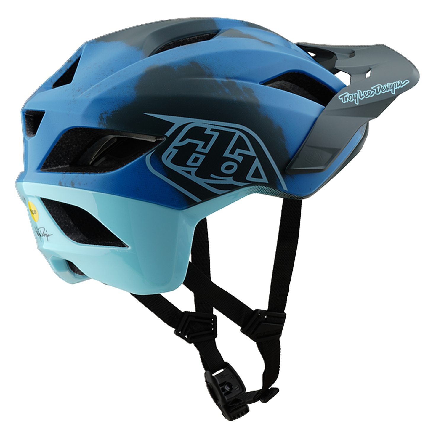 MTB-Helm TROY LEE DESIGNS FLOWLINE SE MIPS Blau