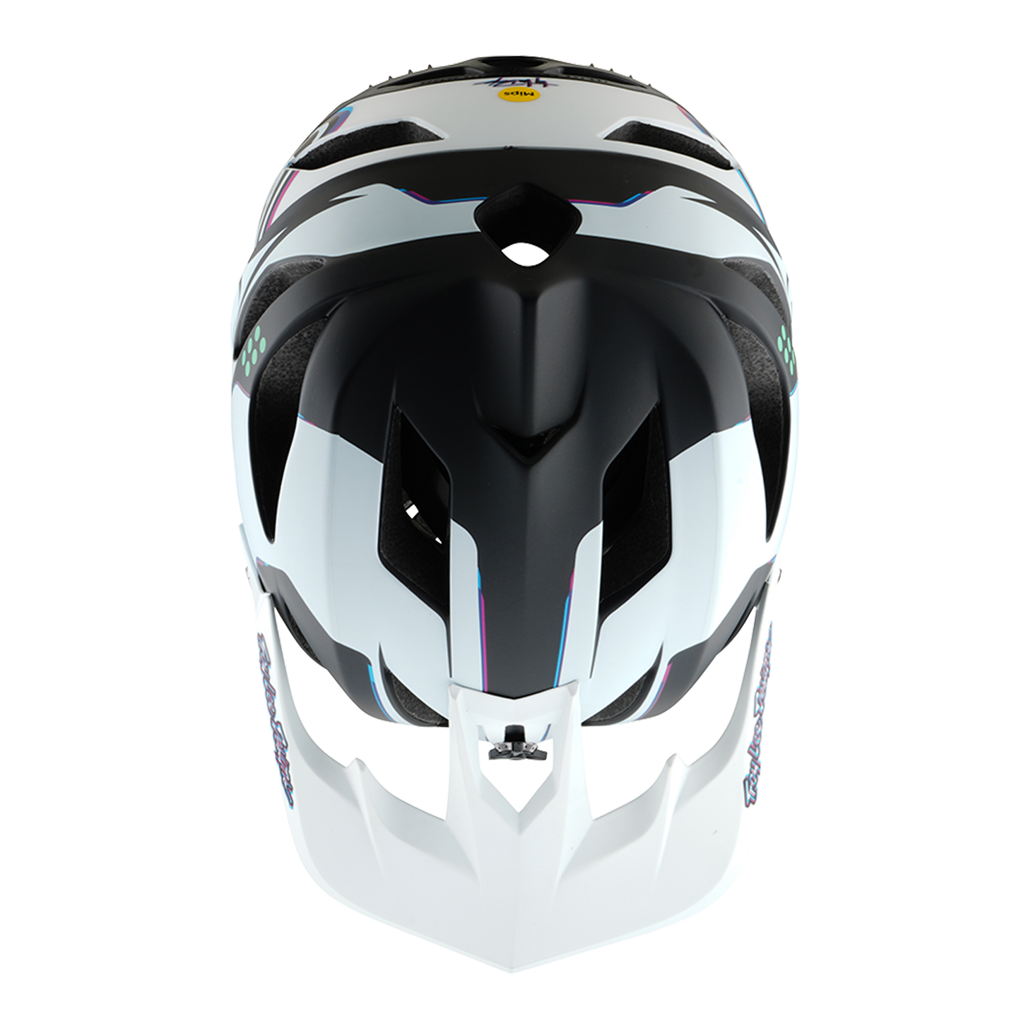 MTB-Helm TROY LEE DESIGNS STAGE MIPS Schwarz/Weiß