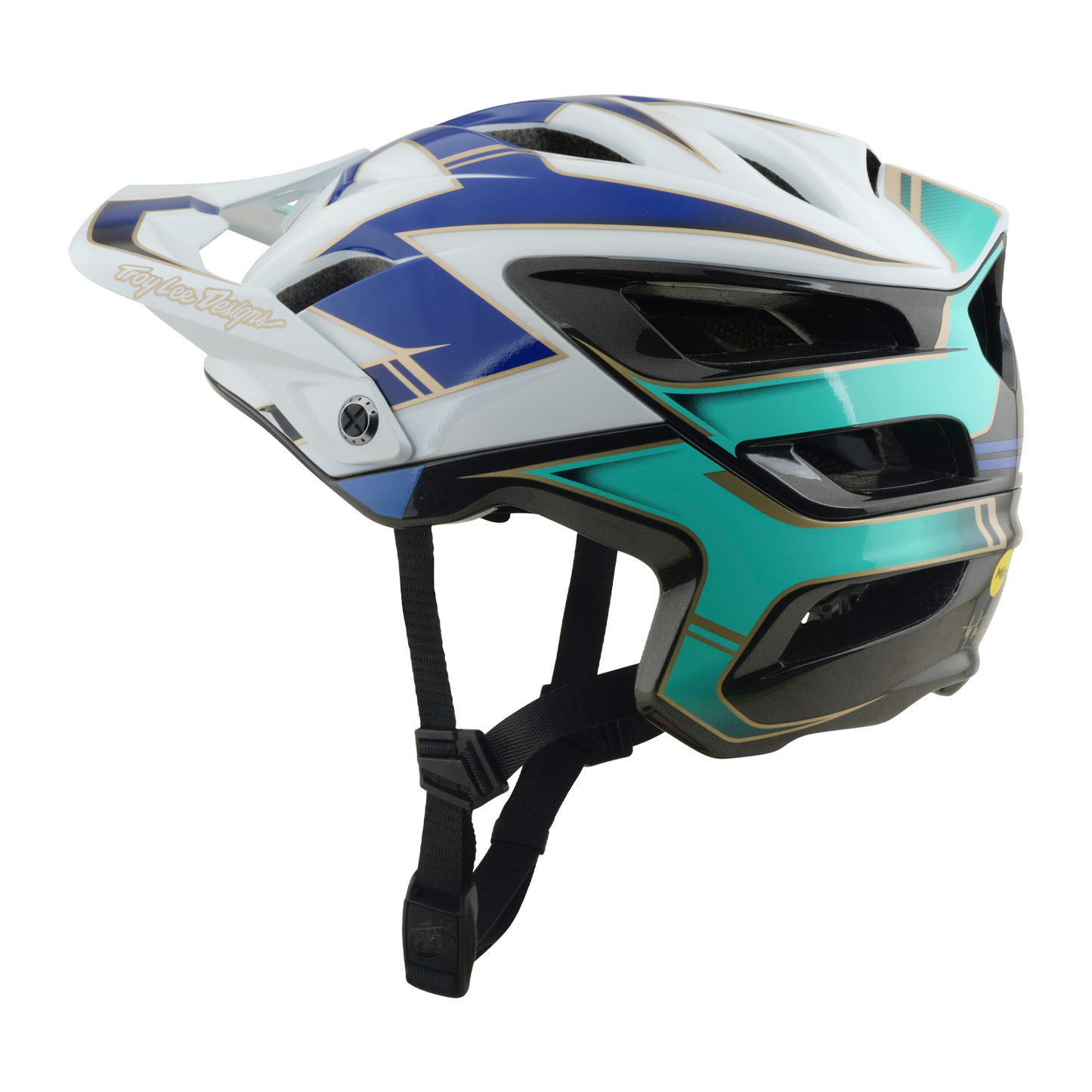 MTB-Helm TROY LEE DESIGNS A3 MIPS ELECTRA Weiß