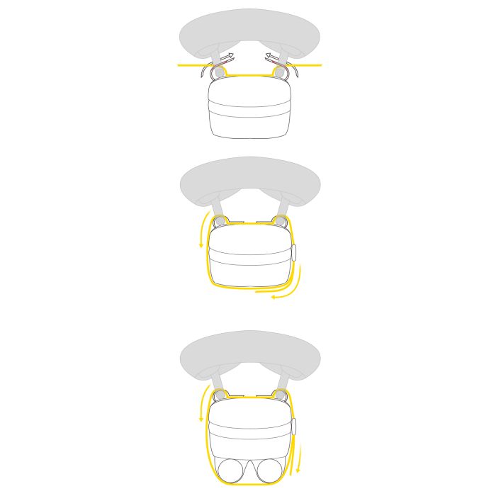 TOPEAK ELEMENTA Satteltasche Grün