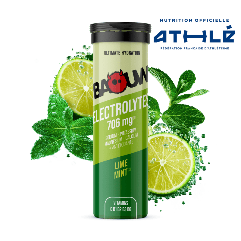 BAOUW Energy Drink (10 Lutschtabletten) Limette/Minze