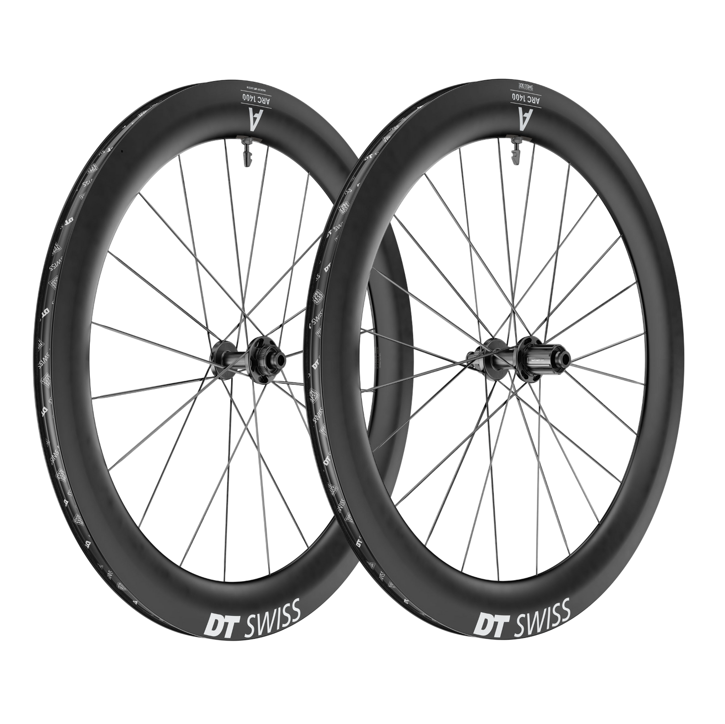 Laufradsatz DT SWISS ARC 1400 DICUT 65 Tubeless Ready (Center Lock)
