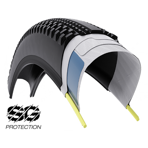 WTB-Reifen VULPINE S TCS LIGHT FAST ROLLING DUAL DNA SG 700x40c Tubeless Ready Schwarz