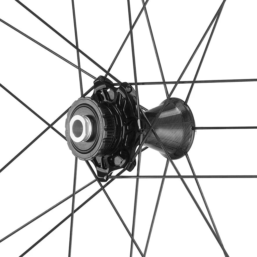 Paar CAMPAGNOLO BORA ULTRA WTO 45 C23 DISC Tubeless Ready (Center Lock) Laufräder Chrom