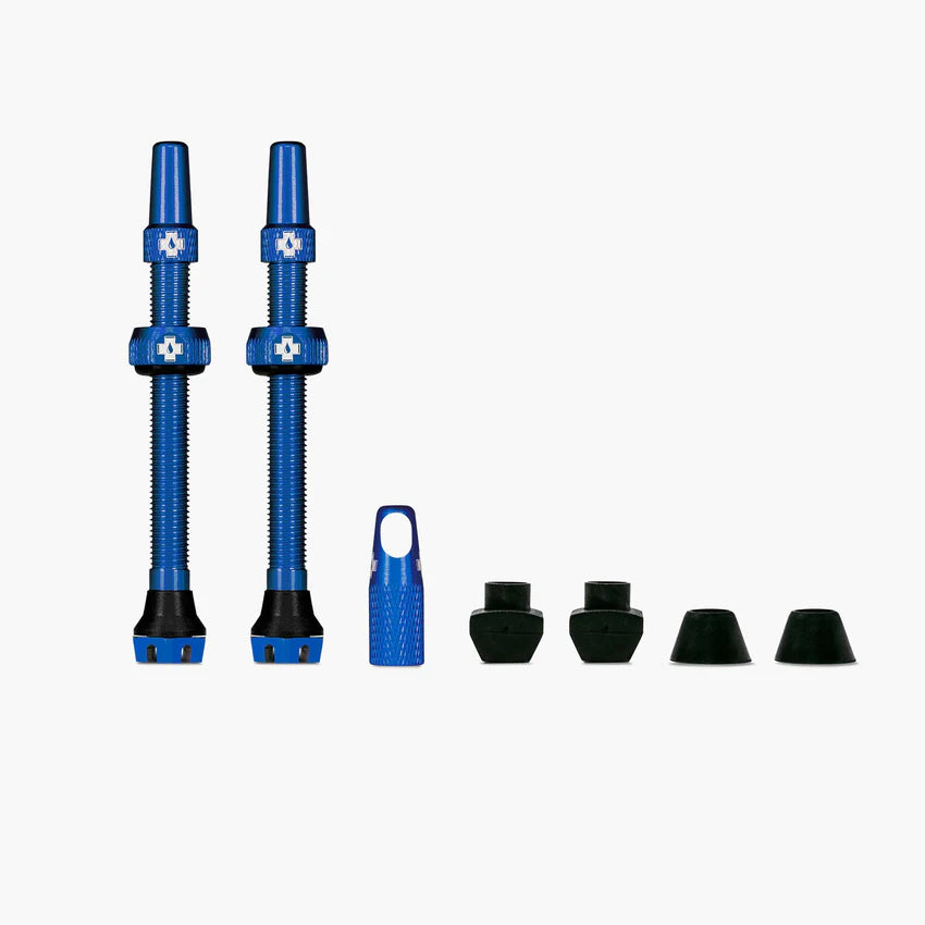 Tubeless Valves V2 MUC-OFF Blau