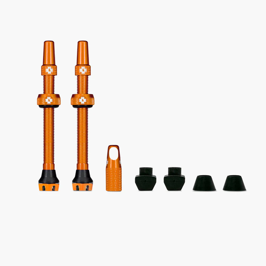 Tubeless Valves V2 MUC-OFF Orange