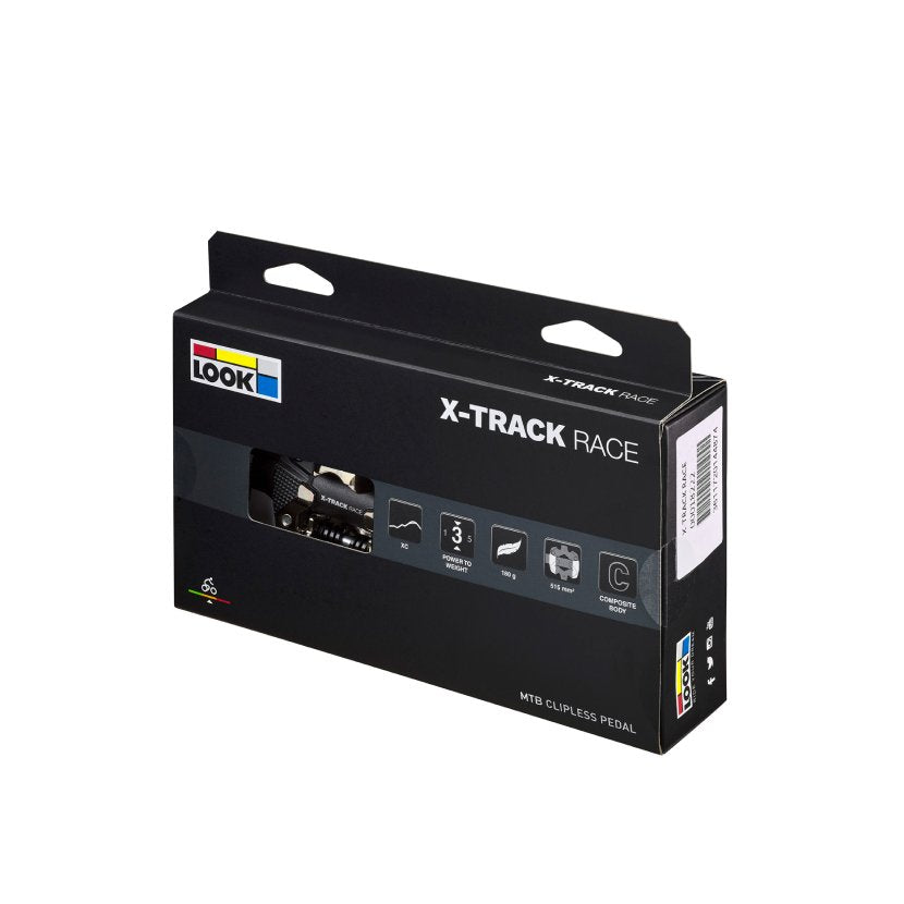 LOOK X-TRACK RACE SPD Pedale, schwarz