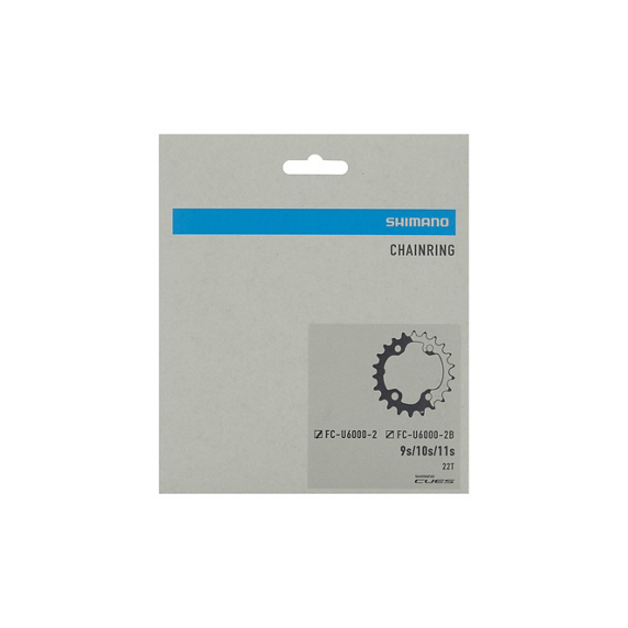 Kettenblatt innen 9/10/11-fach SHIMANO CUES FC-U6000-2/FC-U6000-2B PCD 64mm