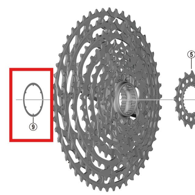 Spacer Fine SHIMANO CS-M9100