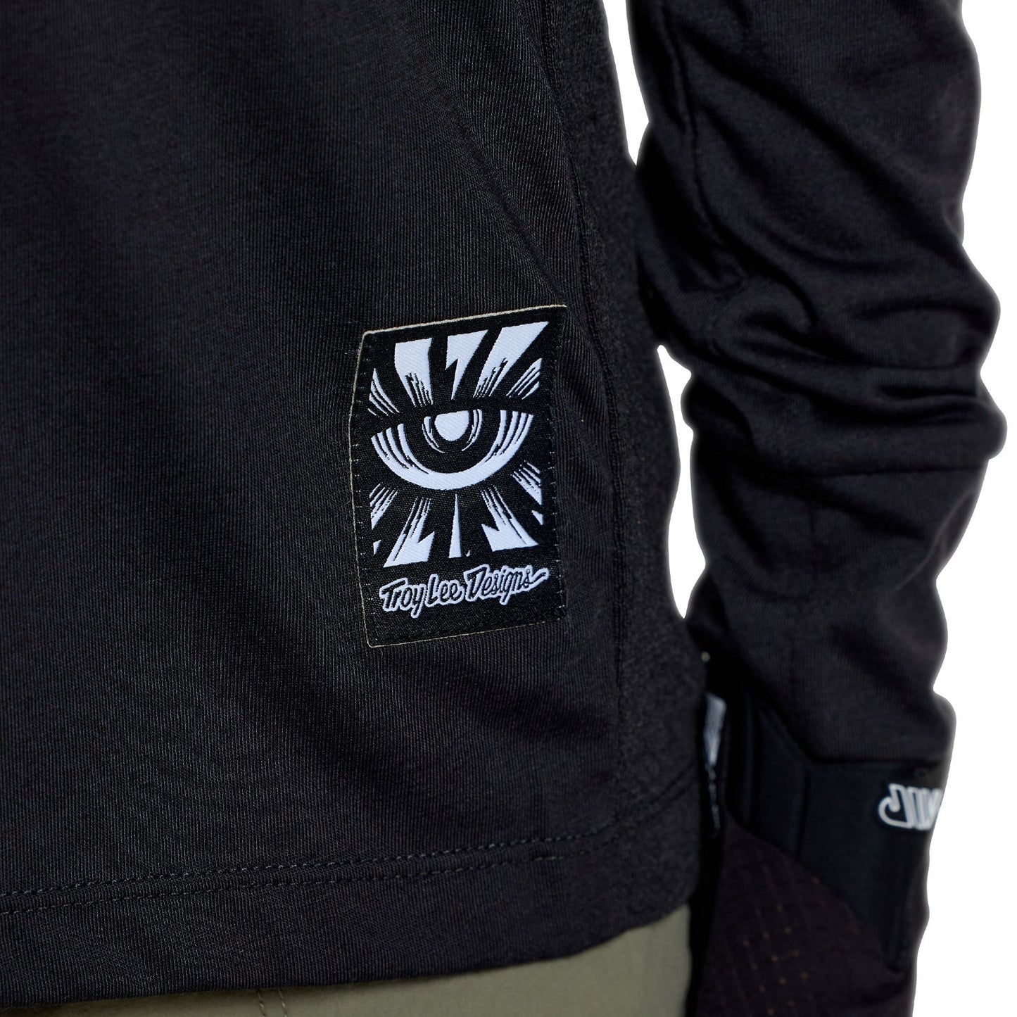 TROY LEE DESIGNS SKYLINE RIDE SIGNATURE Junior Langarm Trikot Schwarz/Grün