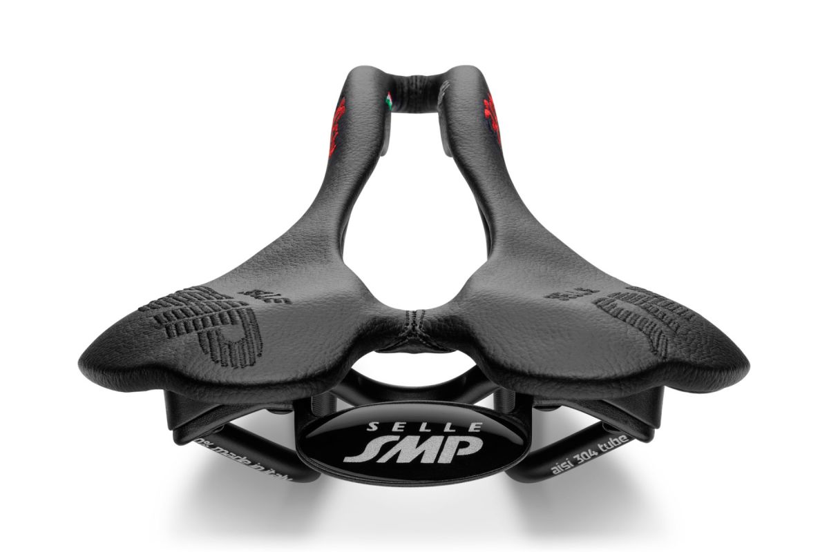 Sattel SMP F30C SI Inox Rails Schwarz