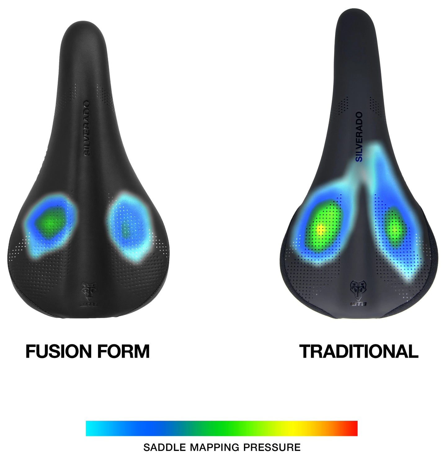 WTB-Sattel SILVERADO FUSION FORM 142mm Titanium Rails