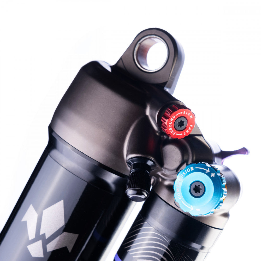 Stoßdämpfer FORMULA NEBBIA Air Coil Trunnion mit Federn