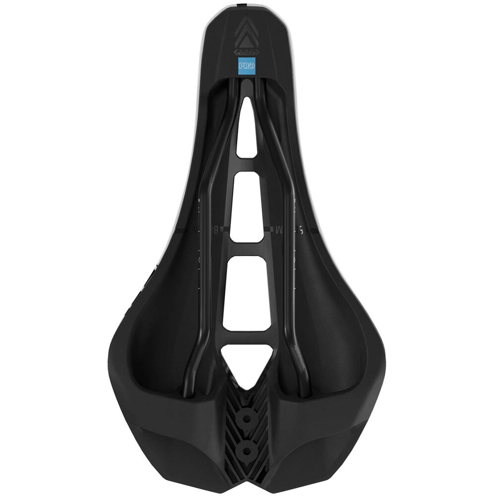 Sattel PRO STEALTH PERFORMANCE 142mm Schienen Inox Weiß