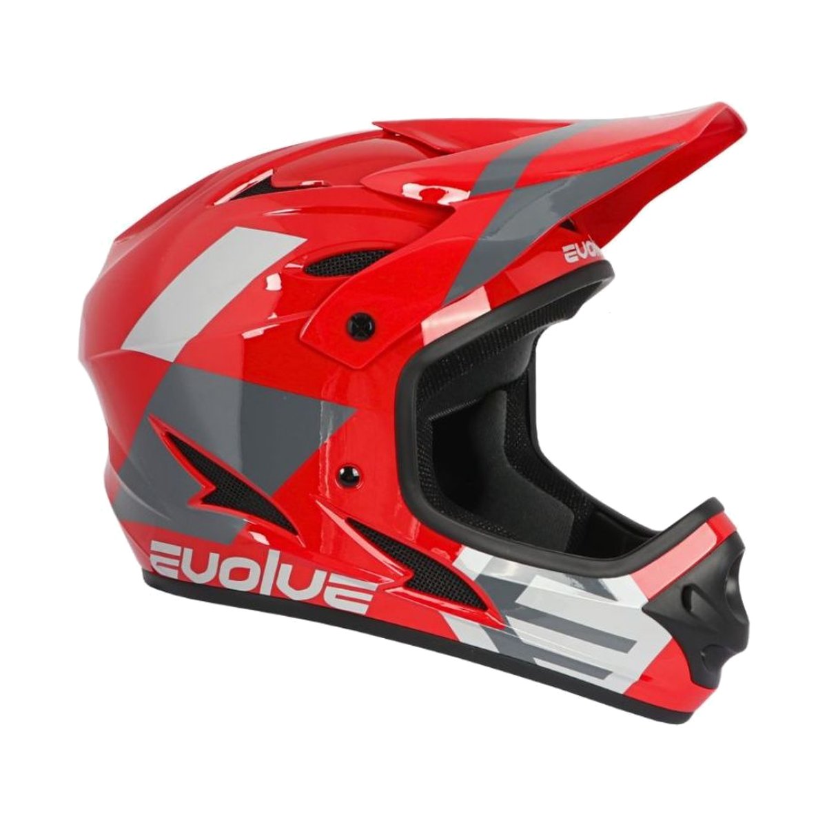 Evolve Storm Helm Rot und Grau