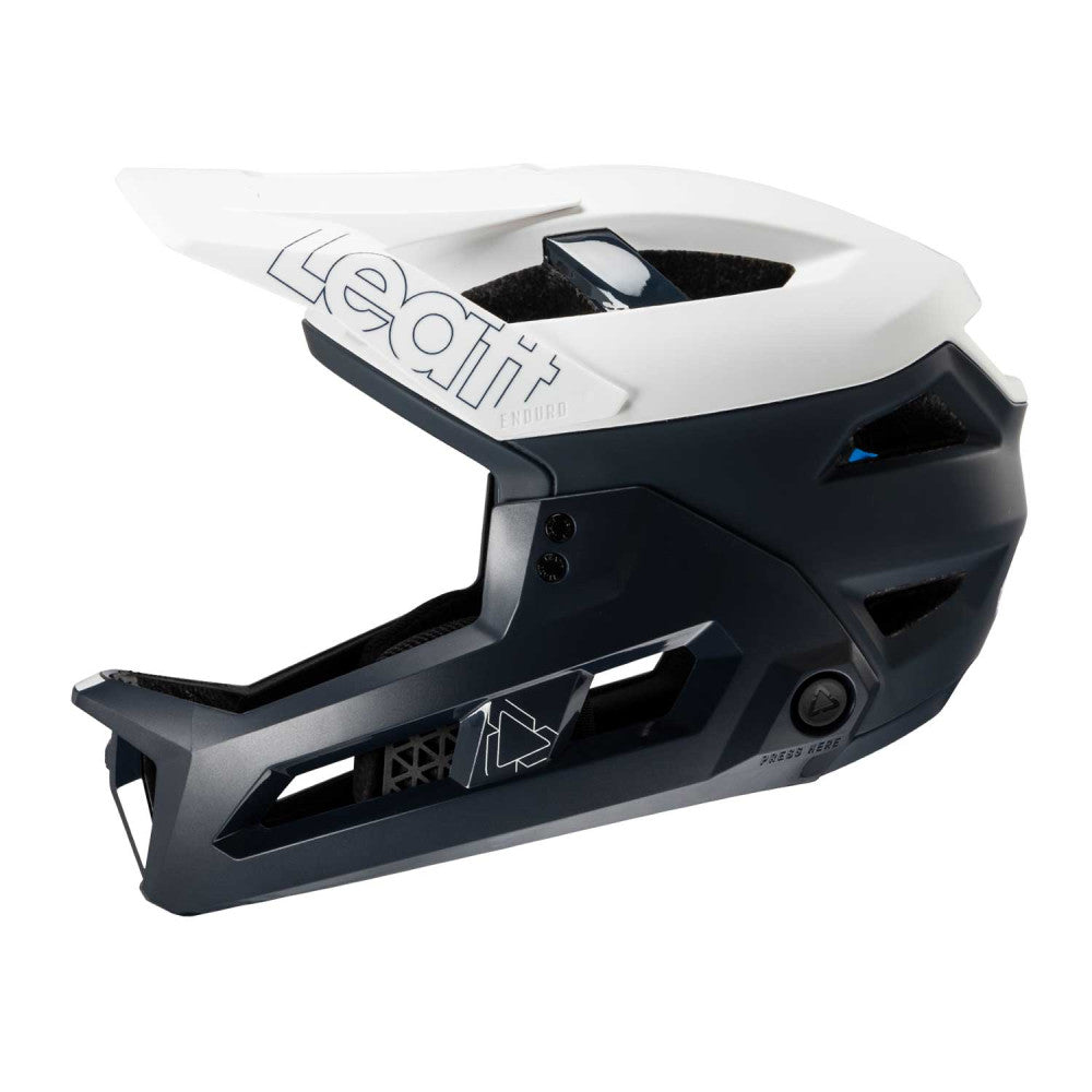 mtb helm 63 cm MTB-Helm LEATT MTB ENDURO 3.0 Weiß – Probikeshop