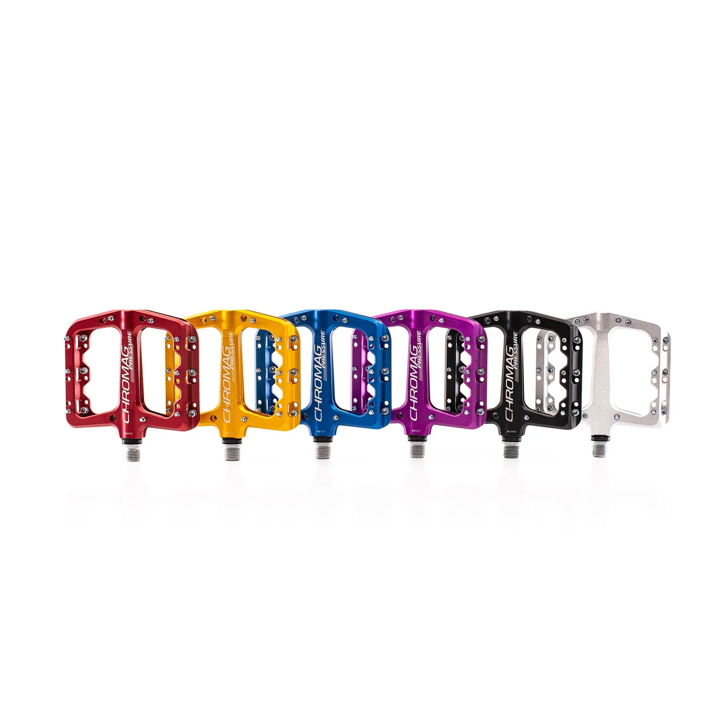 Pedale flach CHROMAG PRESSURE Blau