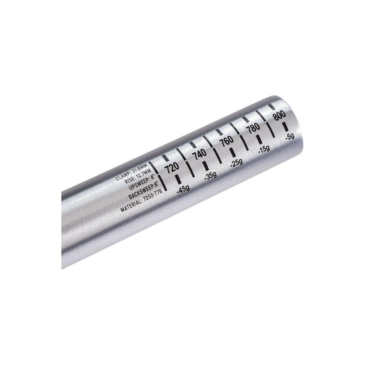 Lenker PROTAPER 810 A12 31.8 Silber Poliert Rise 1/2