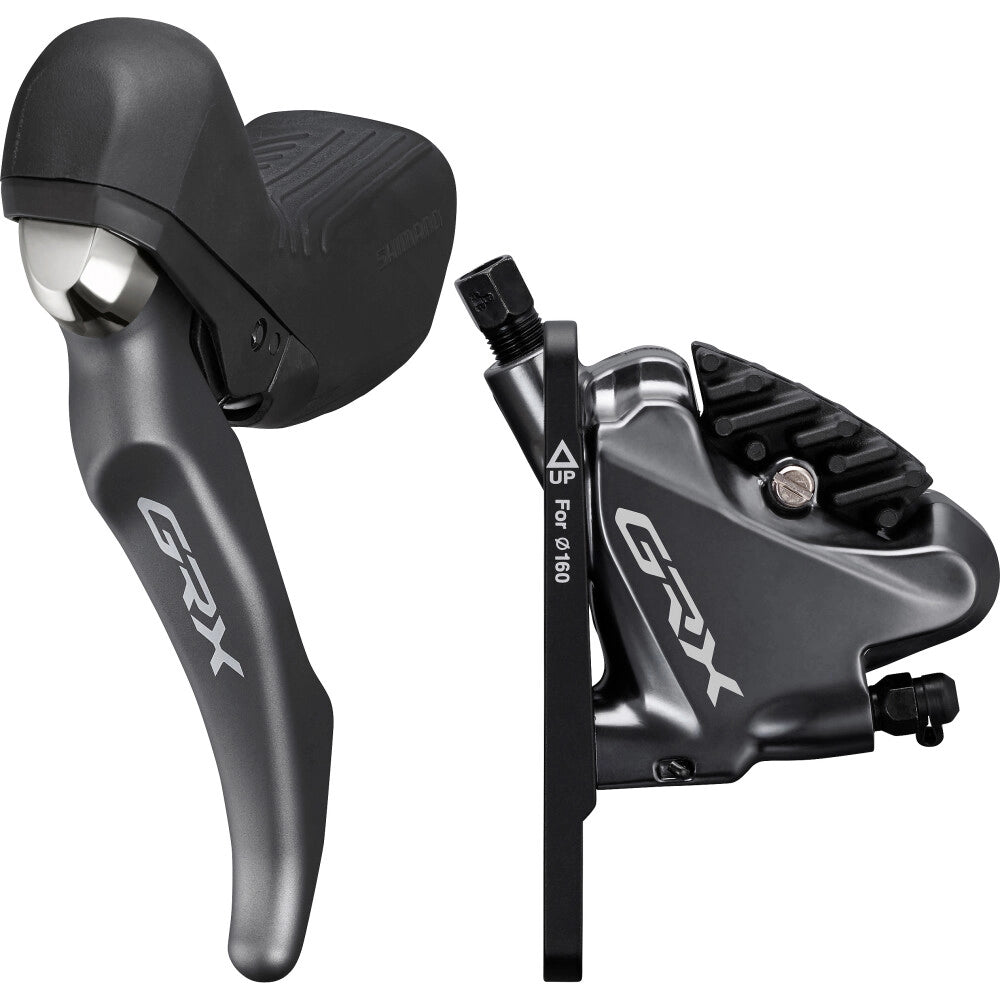 Levier Gauche et Étrier Avant SHIMANO GRX ST-RX810-LA + BR-RX810 2x11V Flat Mount