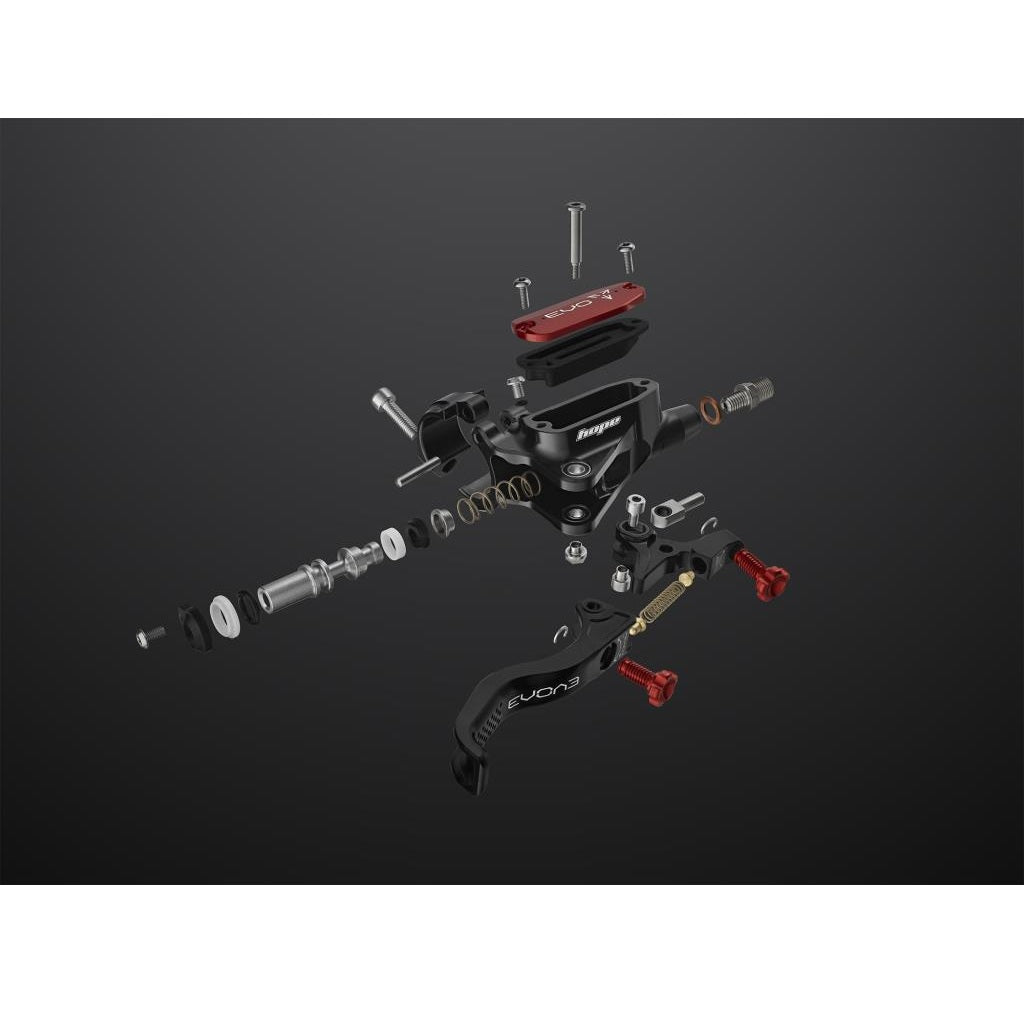 HOPE TECH 4 EVO GR4 Vorderradbremse Silber/Schwarz