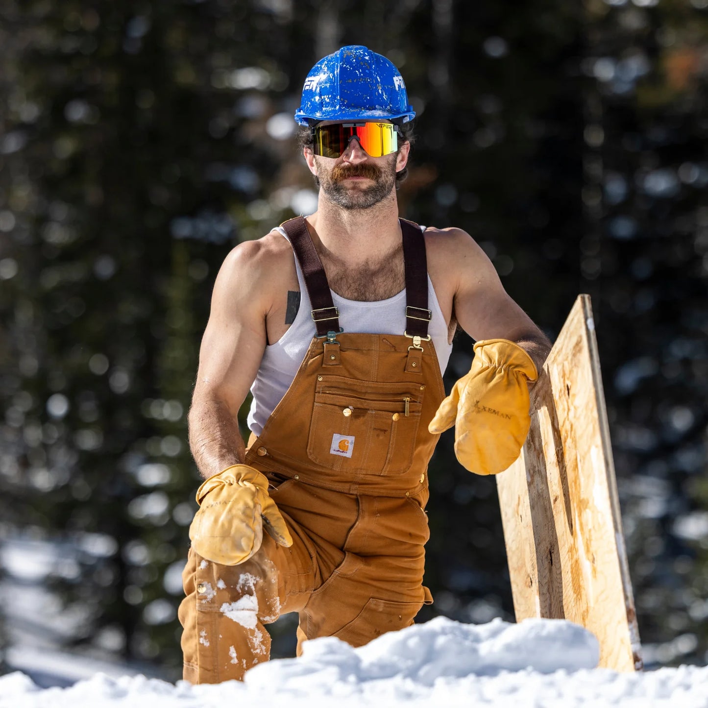 Brille PIT VIPER THE EXEC ORIGINAL 2.0 WIDE HDPV Polarisiert Rainbow