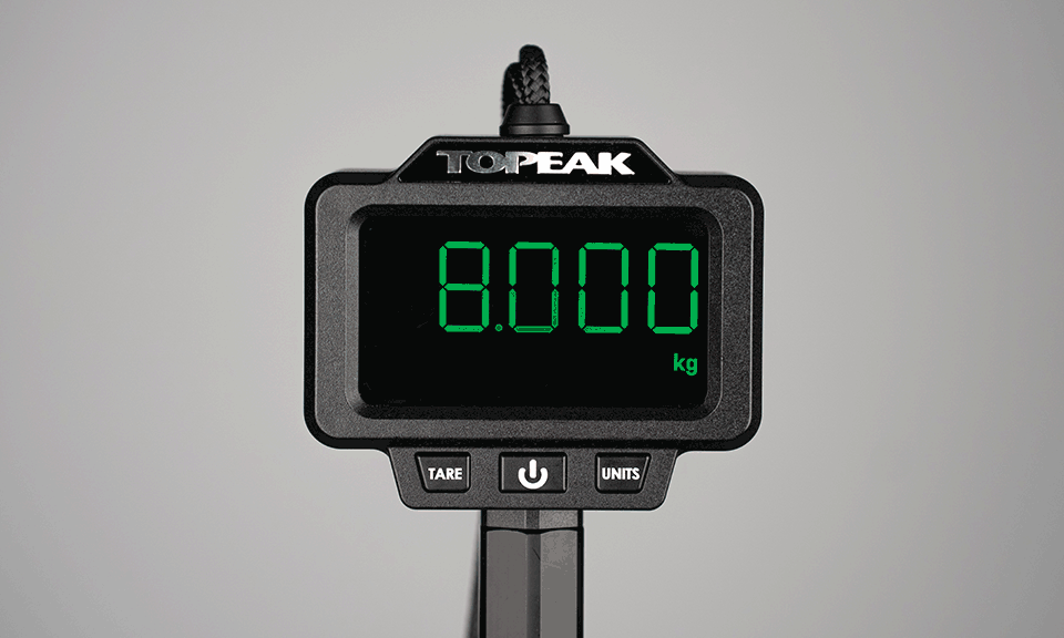 Digitale Waage TOPEAK BIKE SCALE TEAM ISSUE