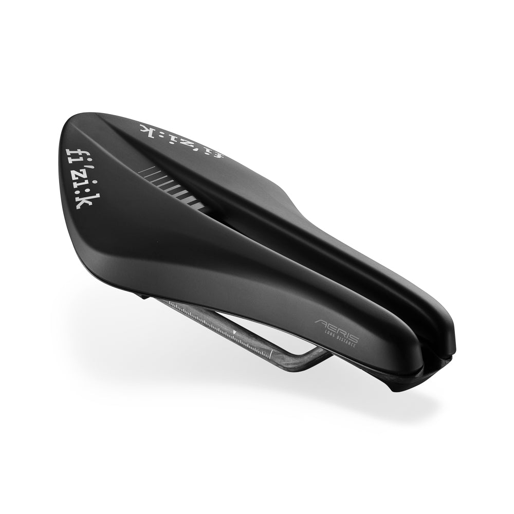 Sattel FIZIK TRANSIRO AERIS LD R1 135mm Schienen Carbon Schwarz