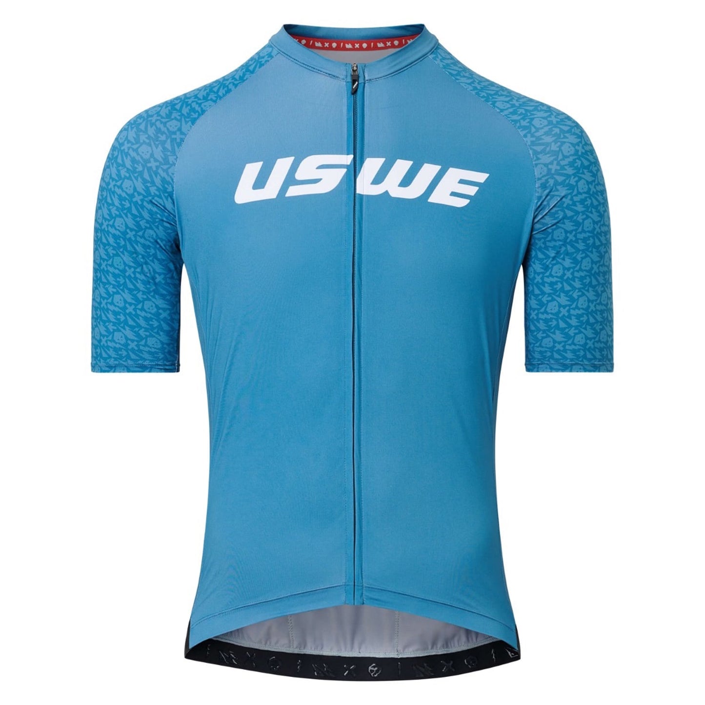 USWE GRUS GRAVEL Kurzarmtrikot Blau