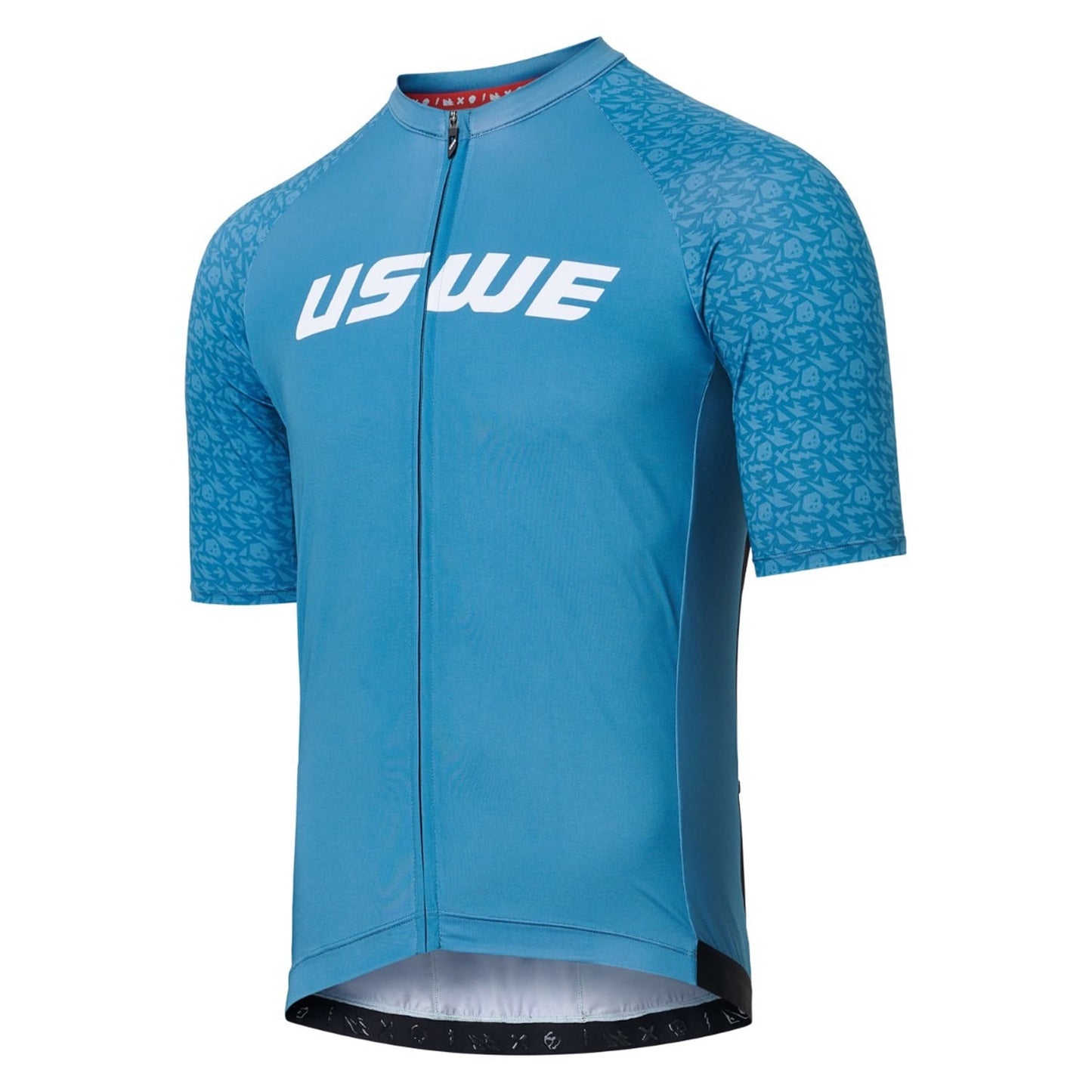 USWE GRUS GRAVEL Kurzarmtrikot Blau