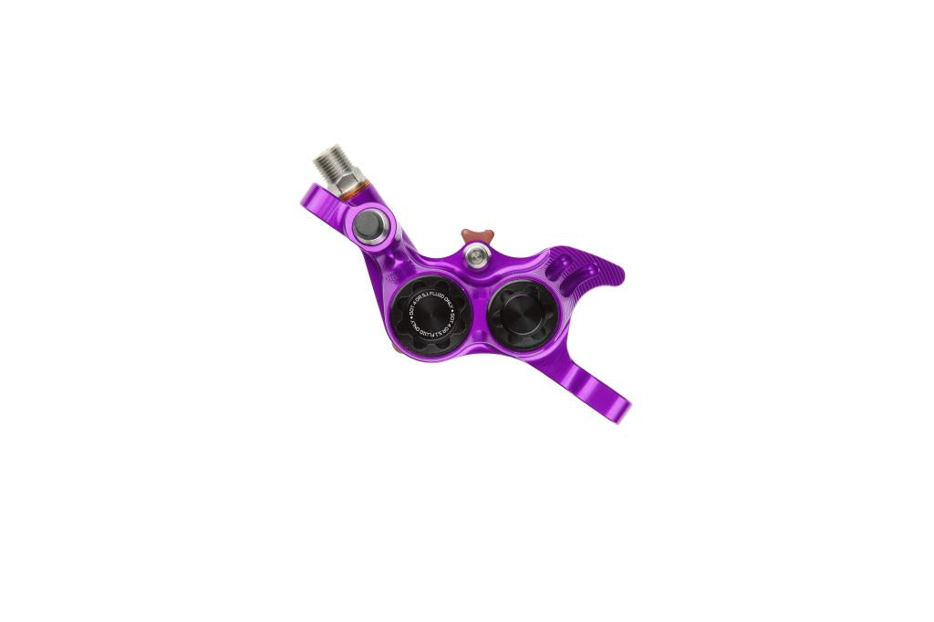 HOPE RX4+ SL PM 4-Kolben Bremssattel DOT Violett