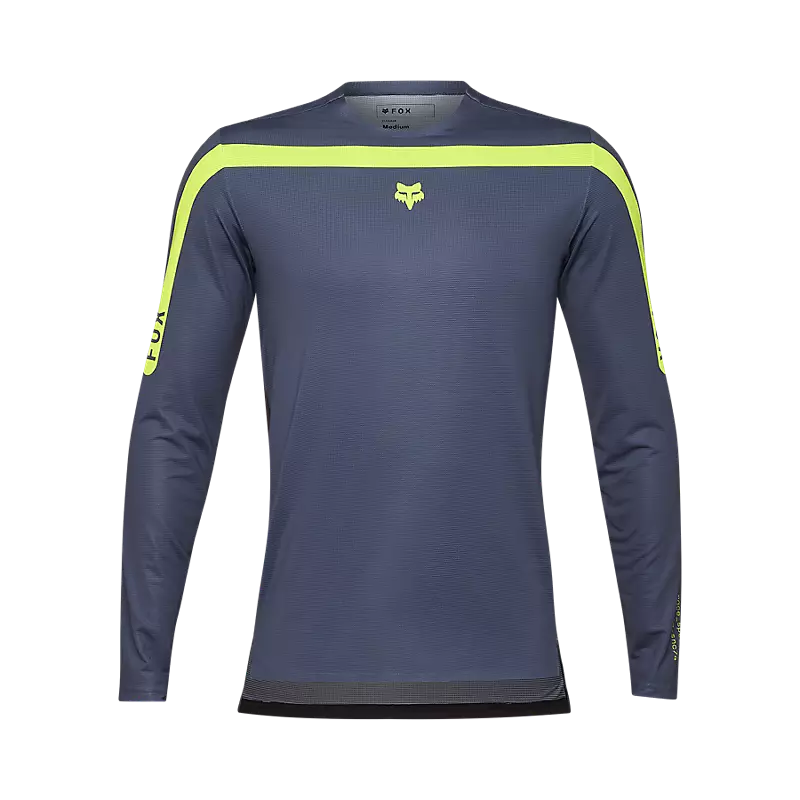 FOX FLEXAIR AVIATION Trikot Langarm Grau